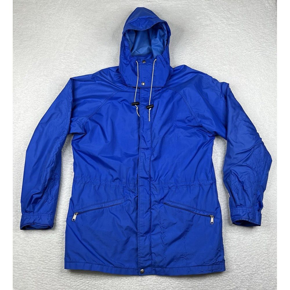 Vintage The‎ North Face Jacket Mens XL Blue Goretex Parka 70s 80s Made USA RARE